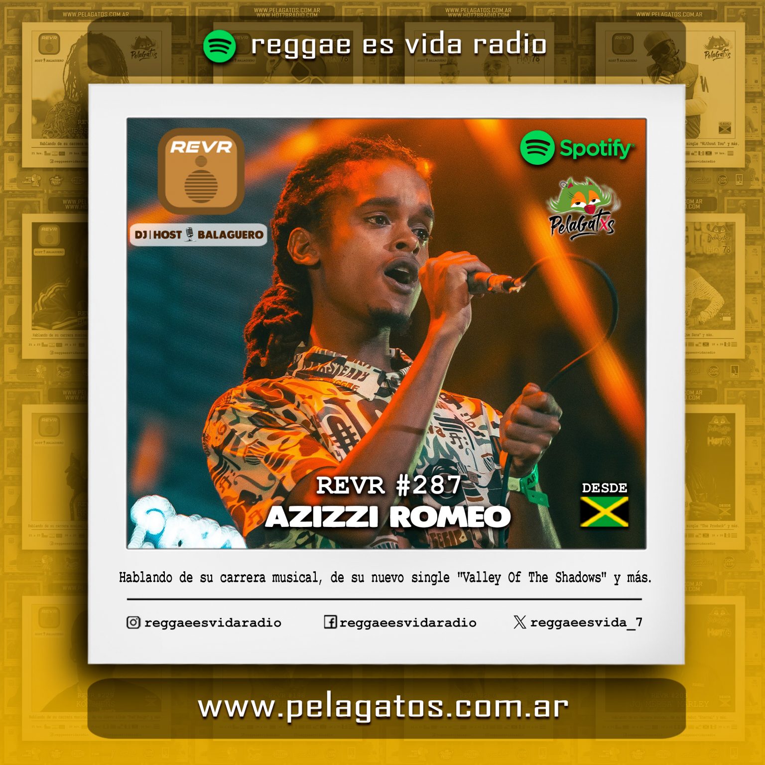Azizzi Romeo dejó huellas en Latinoamérica – PelaGatos